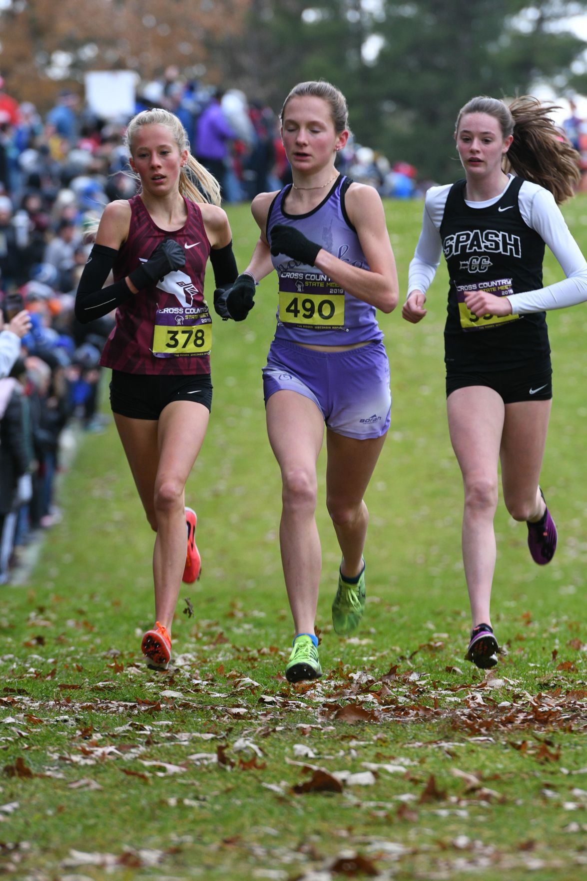 WIAA state cross country photo: Lauren Pansegrau, Middleton